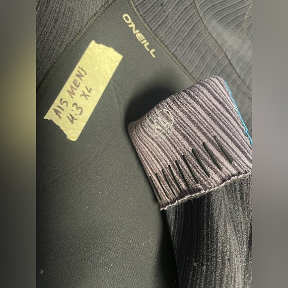 O’Neill Hyperfreak 4/3MM Men’s XL Neck Zip Full Wetsuit - Picture 4 of 8